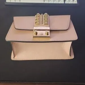 Valentino Benedicte Rockstud Leather Crossbody Bag